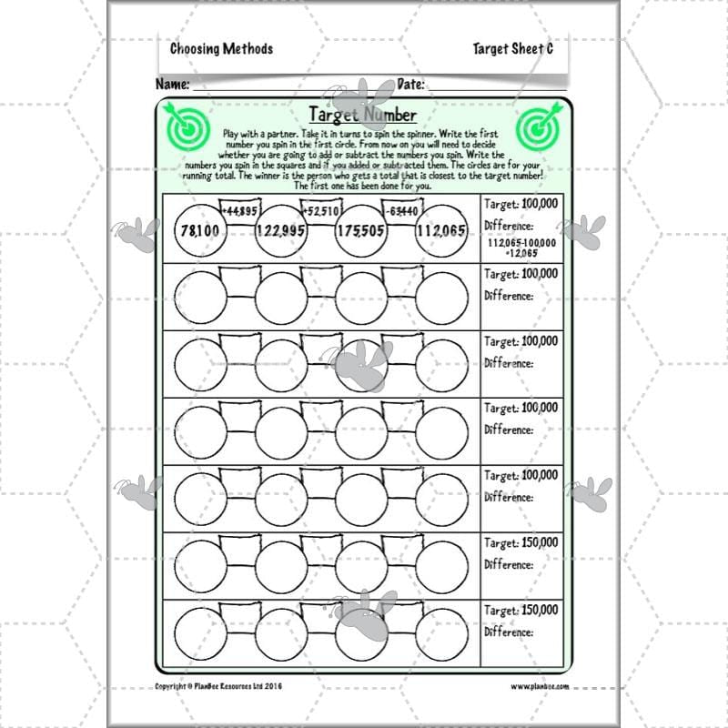 PlanBee Choosing Methods - Complete Year 6 Maths Planning and Resources