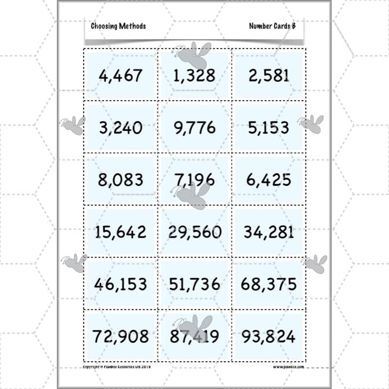 PlanBee Choosing Methods - Complete Year 6 Maths Planning and Resources