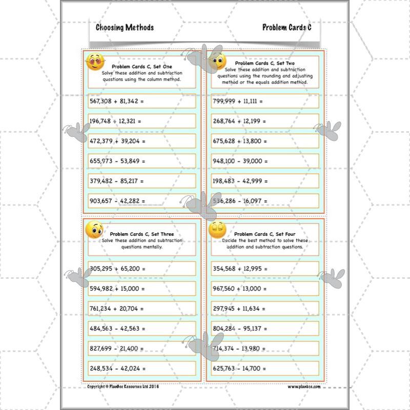PlanBee Choosing Methods - Complete Year 6 Maths Planning and Resources