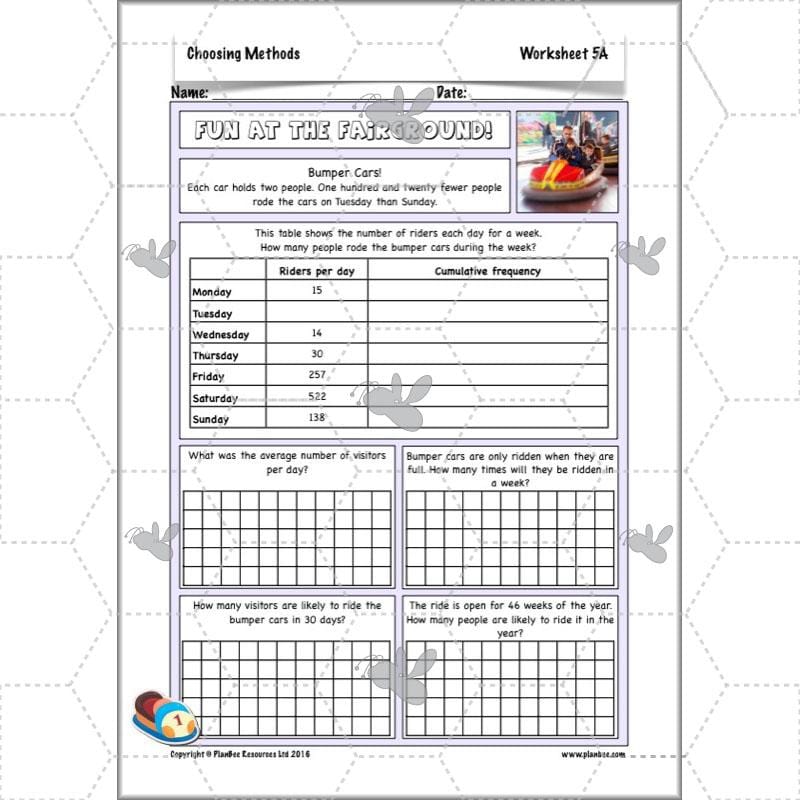 PlanBee Choosing Methods - Complete Year 6 Maths Planning and Resources