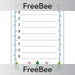 PlanBee Free Christmas acrostic poem templates for children | PlanBee