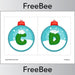 PlanBee FREE Christmas Alphabet Display Pack by PlanBee