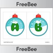 PlanBee FREE Christmas Alphabet Display Pack by PlanBee