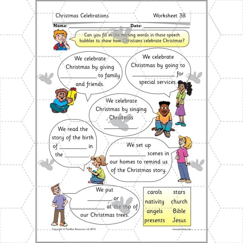PlanBee Christmas Around the World KS1 RE Lessons by PlanBee