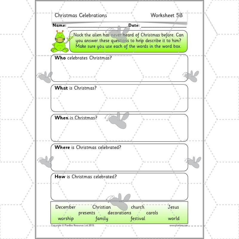 PlanBee Christmas Around the World KS1 RE Lessons by PlanBee