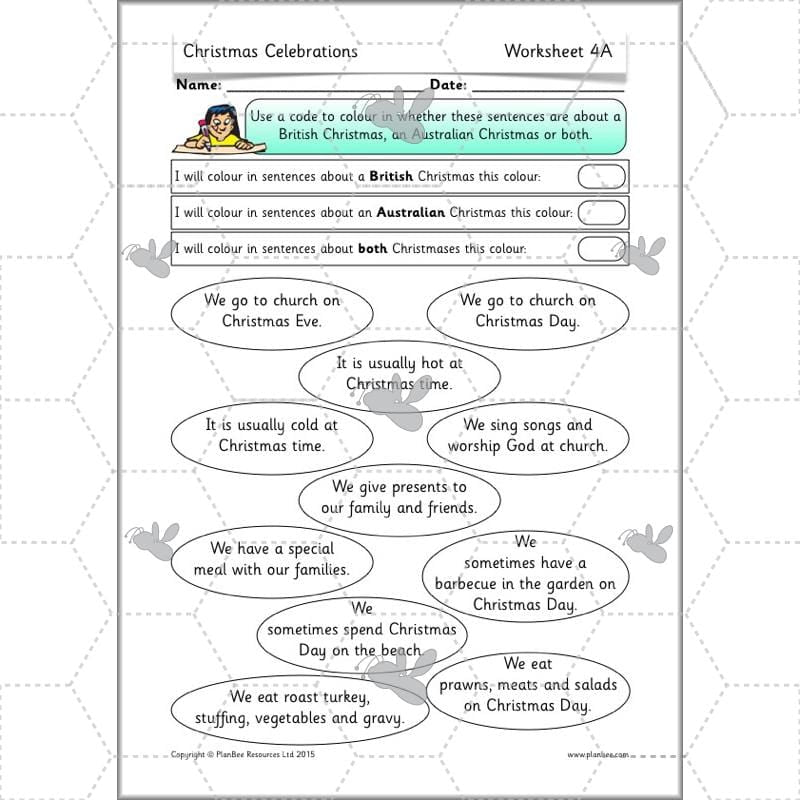 PlanBee Christmas Around the World KS1 RE Lessons by PlanBee