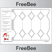 FREE Downloadable Christmas Cracker Template by PlanBee