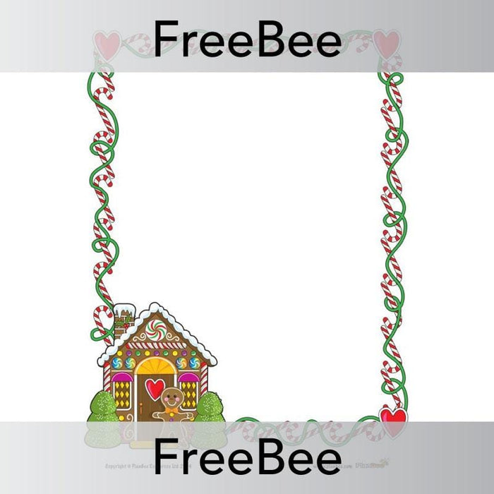 Free Printable Christmas Page Border by PlanBee free-printable-christmas-page-border-by-planbee