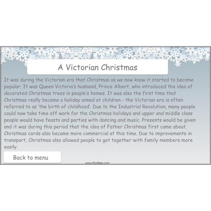 PlanBee Christmas traditions and origins: Upper KS2 lesson planning