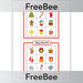 PlanBee Free, printable Christmas bingo game cards for children