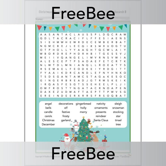 PlanBee FREE Christmas Advent Activities for Kids Pack by PlanBee