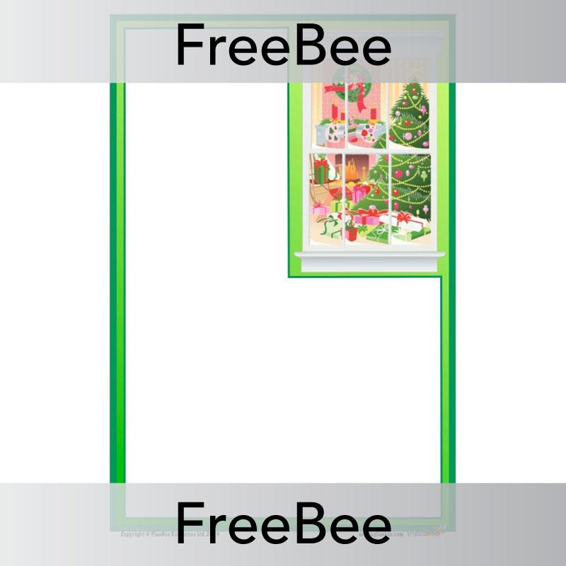 PlanBee Christmas Writing Frames | PlanBee FreeBees
