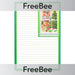 PlanBee Christmas Writing Frames | PlanBee FreeBees