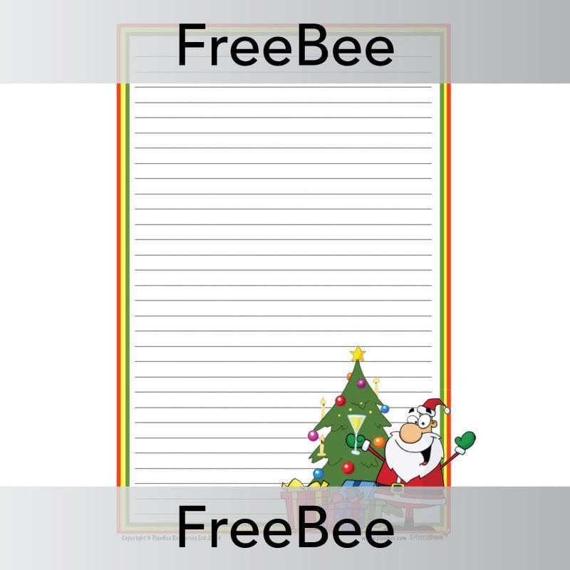 PlanBee Christmas Writing Frames | PlanBee FreeBees
