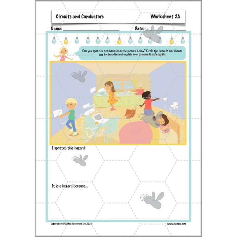 PlanBee Electricity Year 4 Science lessons: Circuits and Conductors