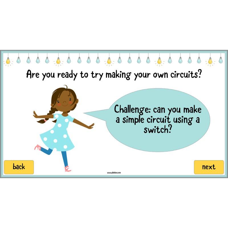 PlanBee Electricity Year 4 Science lessons: Circuits and Conductors
