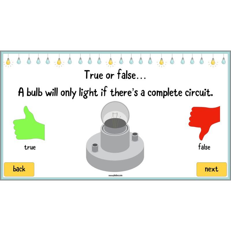PlanBee Electricity Year 4 Science lessons: Circuits and Conductors