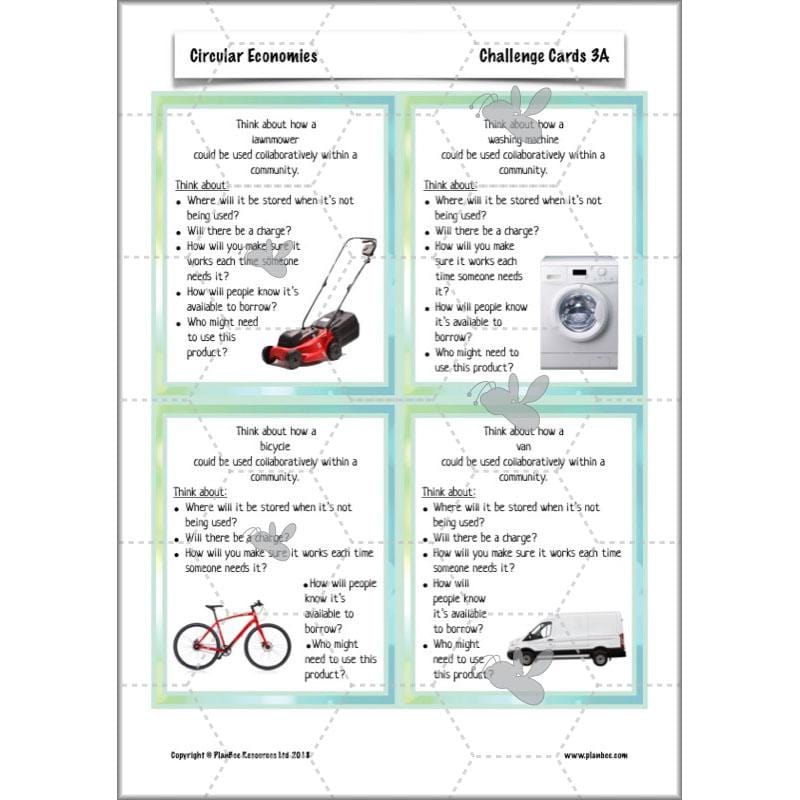 PlanBee Circular Economies KS2 ESR Lesson by PlanBee
