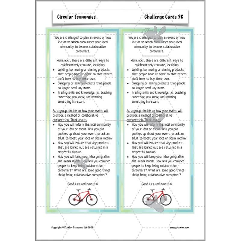 PlanBee Circular Economies KS2 ESR Lesson by PlanBee