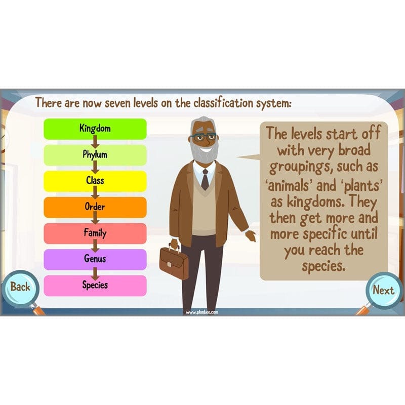 PlanBee Living Things and their Habitats Year 6 | Classifying Organisms