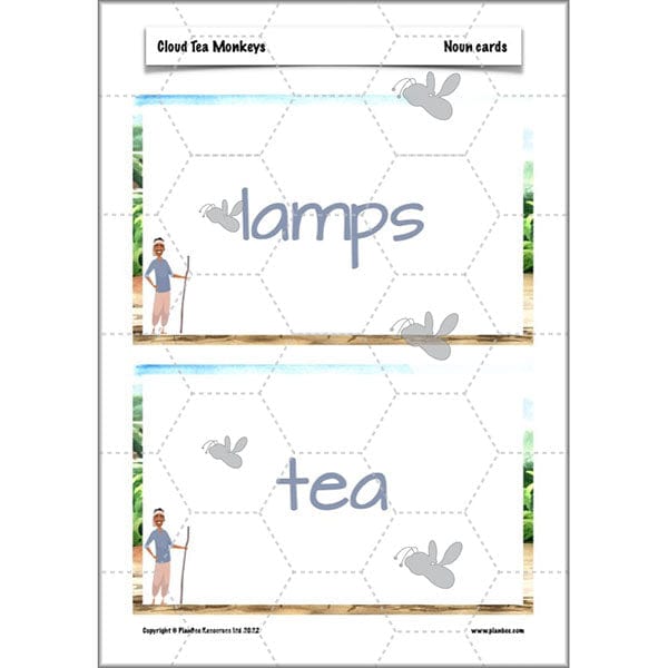 PlanBee Cloud Tea Monkeys Year 4 English Lessons by PlanBee