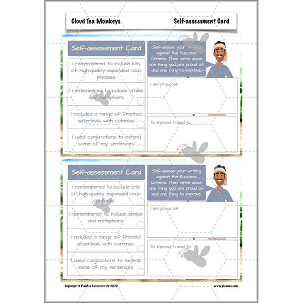 PlanBee Cloud Tea Monkeys Year 4 English Lessons by PlanBee
