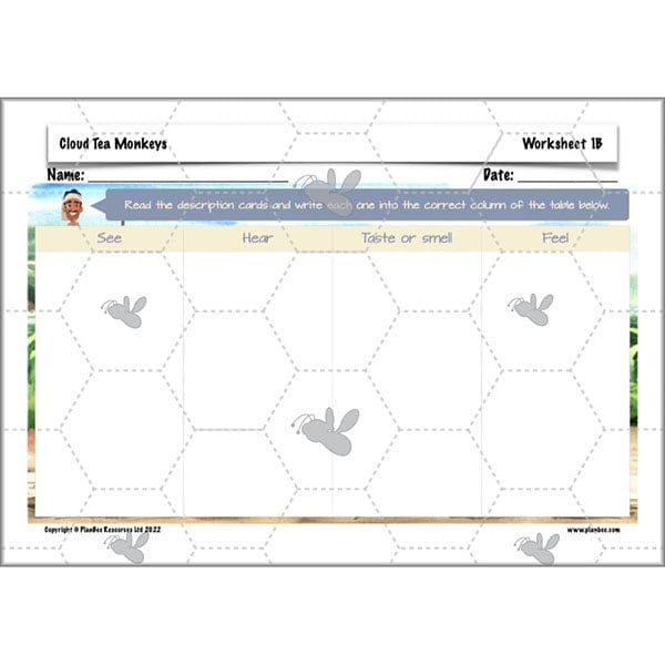 PlanBee Cloud Tea Monkeys Year 4 English Lessons by PlanBee