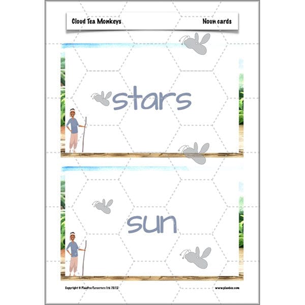 PlanBee Cloud Tea Monkeys Year 4 English Lessons by PlanBee