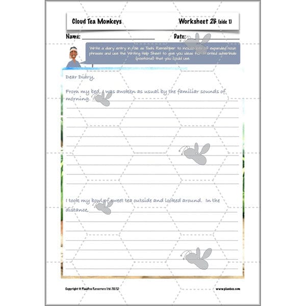 PlanBee Cloud Tea Monkeys Year 4 English Lessons by PlanBee