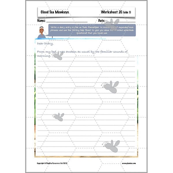PlanBee Cloud Tea Monkeys Year 4 English Lessons by PlanBee
