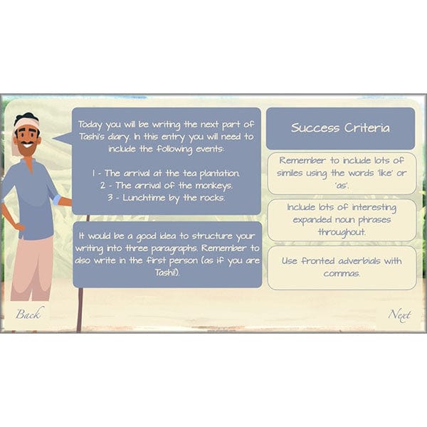 PlanBee Cloud Tea Monkeys Year 4 English Lessons by PlanBee