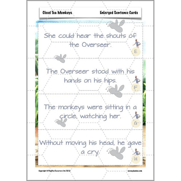 PlanBee Cloud Tea Monkeys Year 4 English Lessons by PlanBee