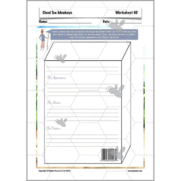 PlanBee Cloud Tea Monkeys Year 4 English Lessons by PlanBee
