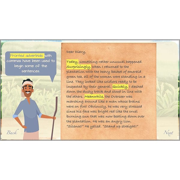 PlanBee Cloud Tea Monkeys Year 4 English Lessons by PlanBee