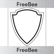 Blank Coat of Arms Template KS2 