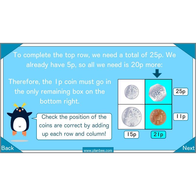 PlanBee Year 4 Maths Conundrum Coin Challenge | Free PlanBee Lesson