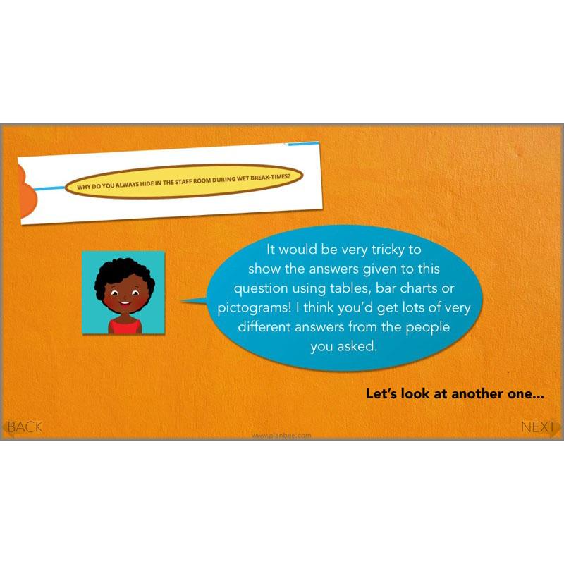 PlanBee Collecting and Sorting Data Year 3 Statistics by PlanBee