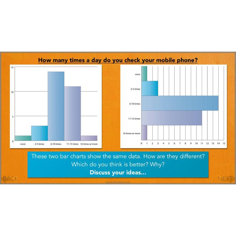 PlanBee Collecting and Sorting Data Year 3 Statistics by PlanBee