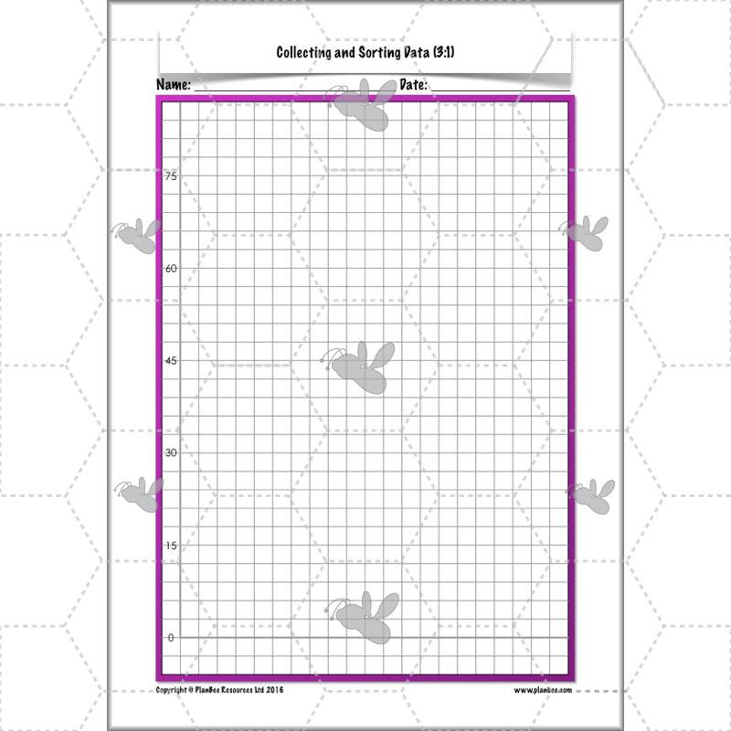 PlanBee Collecting and Sorting Data Year 3 Statistics by PlanBee