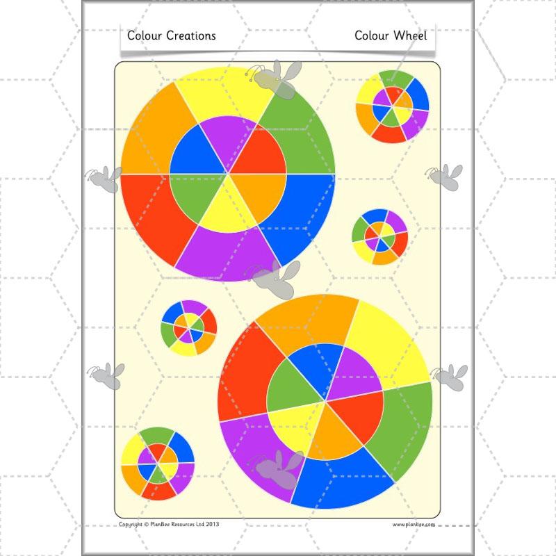 PlanBee Colour Art | Colour Mixing KS1 | Primary Colours KS1| Art Planning