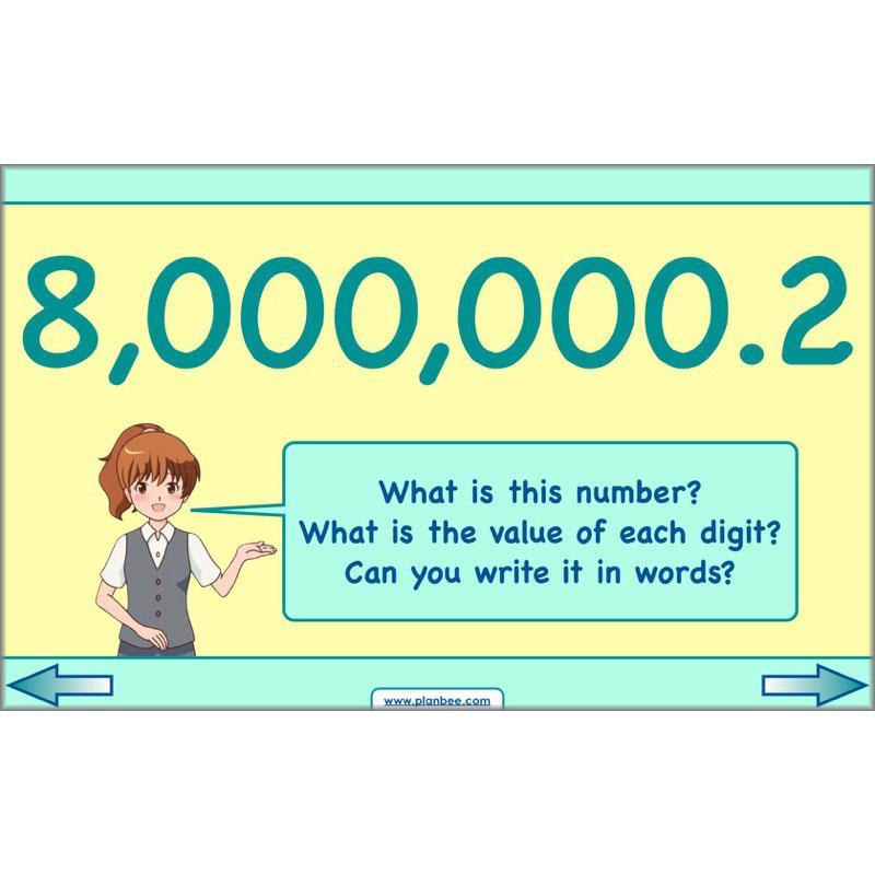 PlanBee Comparing & Ordering Numbers - Year 6 Maths Planning