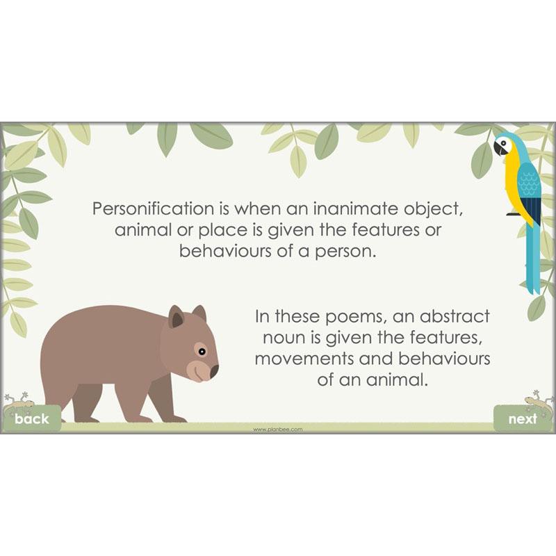 Year 6 Poetry Lessons | An Emotional Menagerie by PlanBee