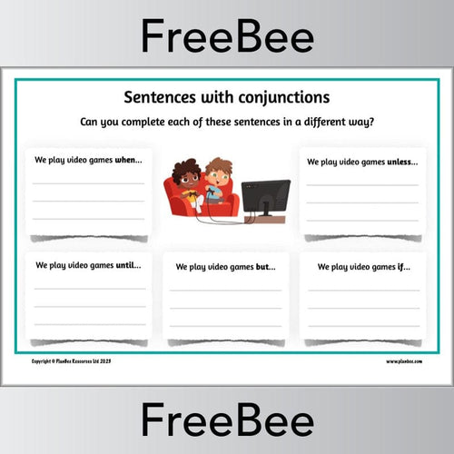 Conjunction Worksheets Conjunctions Worksheet Conjunction Worksheets