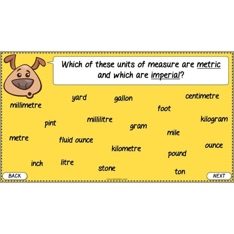 Converting Measures - Complete Year 5 Measurement Planning — PlanBee