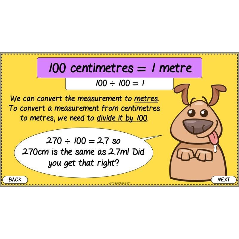 PlanBee Converting Measures - Complete Year 5 Measurement Planning