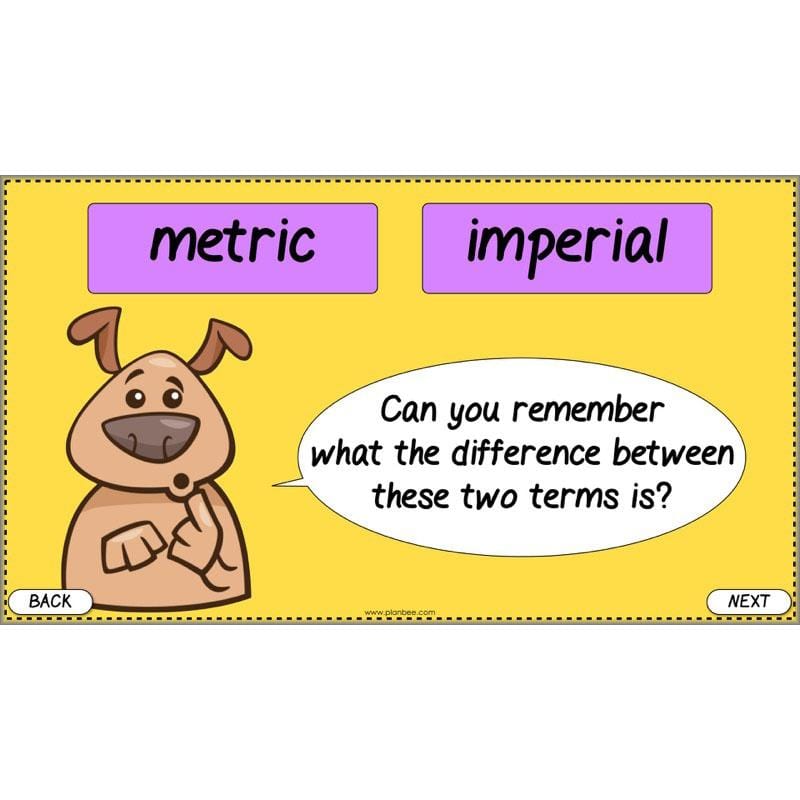 PlanBee Converting Measures - Complete Year 5 Measurement Planning