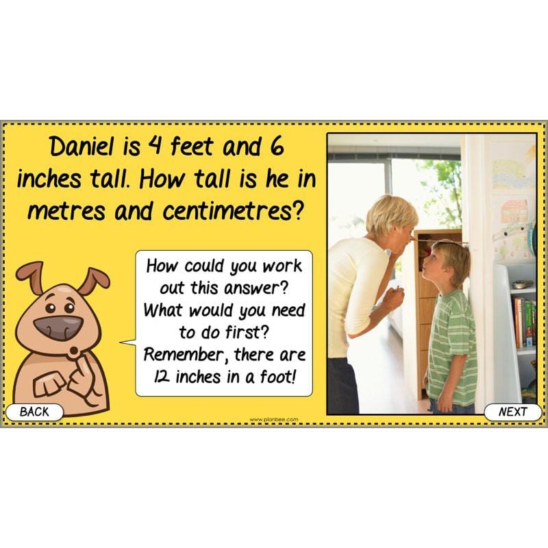 PlanBee Converting Measures - Complete Year 5 Measurement Planning