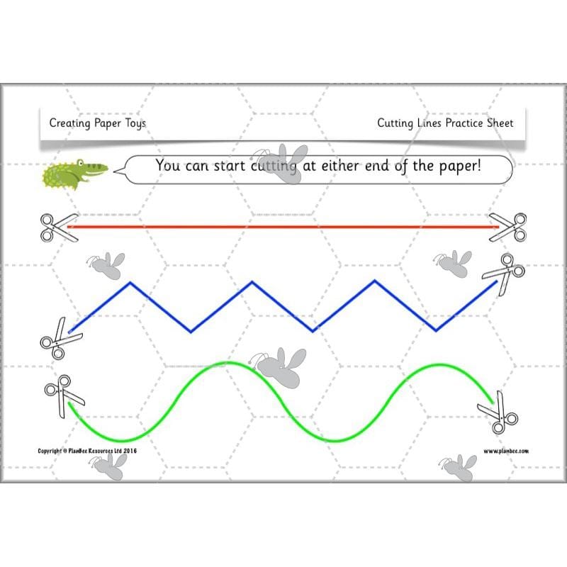 PlanBee FREE Make Paper Toys Moving Toys KS1 DT Lesson | PlanBee