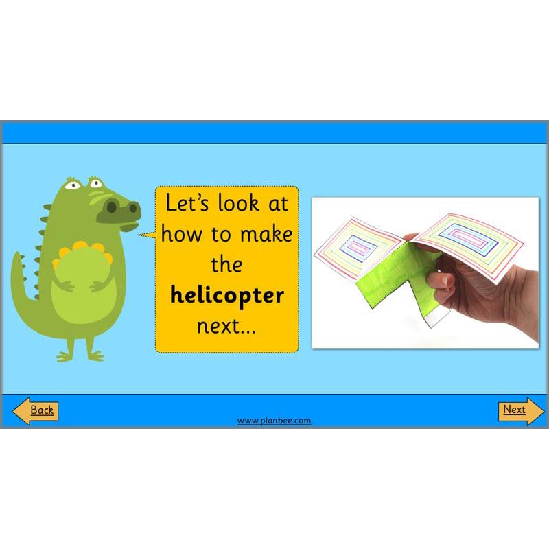 PlanBee FREE Make Paper Toys Moving Toys KS1 DT Lesson | PlanBee