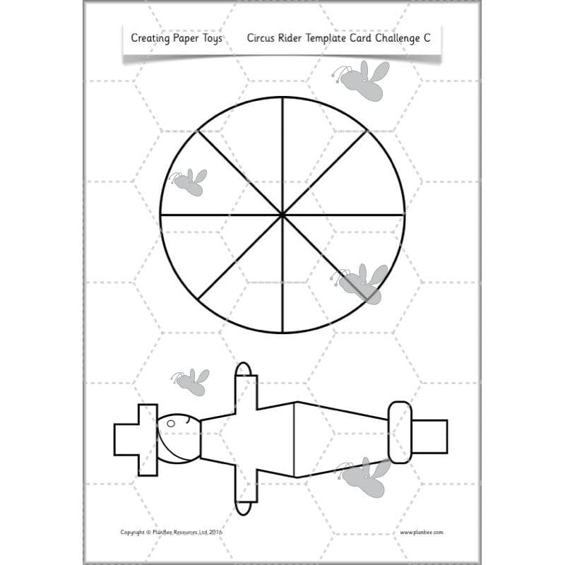 PlanBee FREE Make Paper Toys Moving Toys KS1 DT Lesson | PlanBee